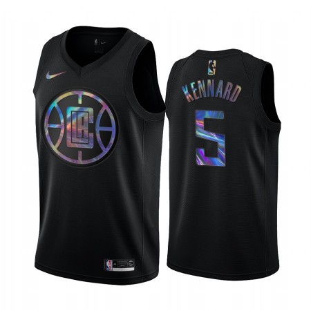 Maillot Basket Los Angeles Clippers Luke Kennard 5 Iridescent HWC Collection Swingman - Homme